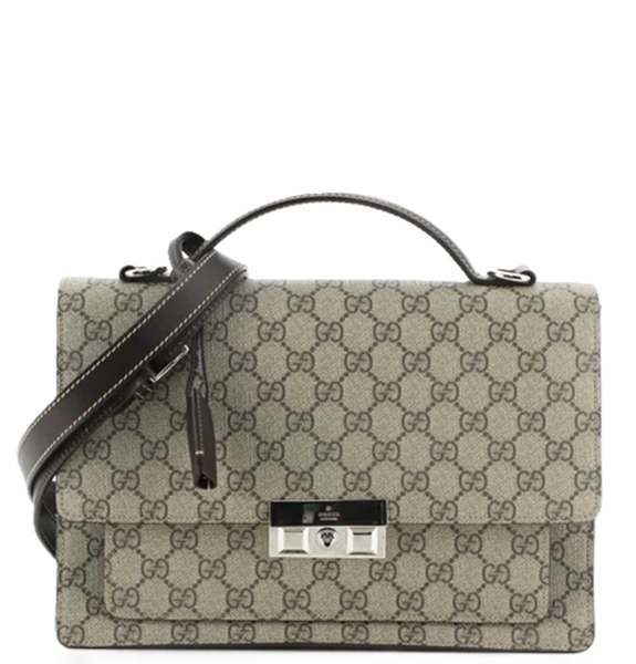  Túi Nữ Gucci Padlock Briefcase GG Coated Canvas 'Beige' 