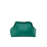  Túi Nữ Bvlgari Serpentine Leather Pouch 'Green' 