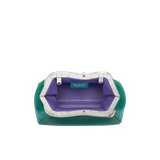  Túi Nữ Bvlgari Serpentine Leather Pouch 'Green' 