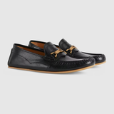  Giày Nam Gucci Loafer With Interlocking G Horsebit 'Black' 