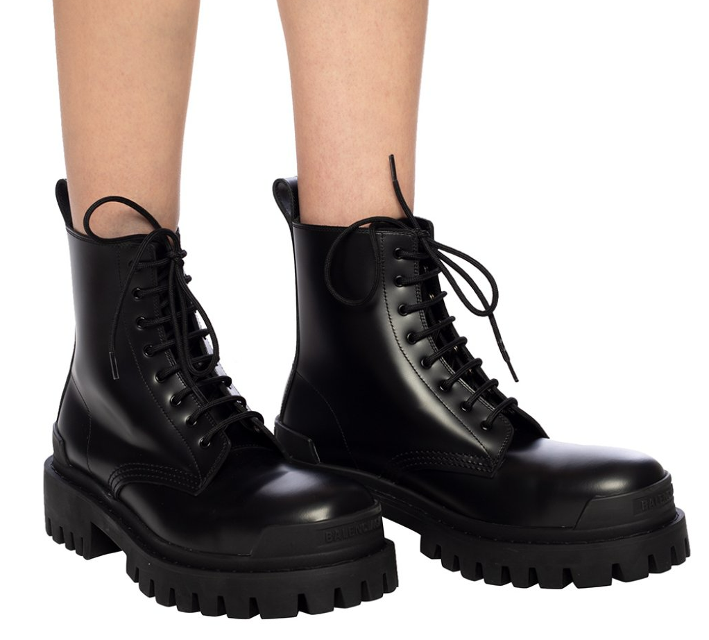 靴 Balenciaga Combat Strike Boots 42 Men's Combat Strike Boot in Black | Balenciaga US