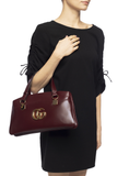  Túi Nữ Gucci Plain Leather Handbags 'Brown' 