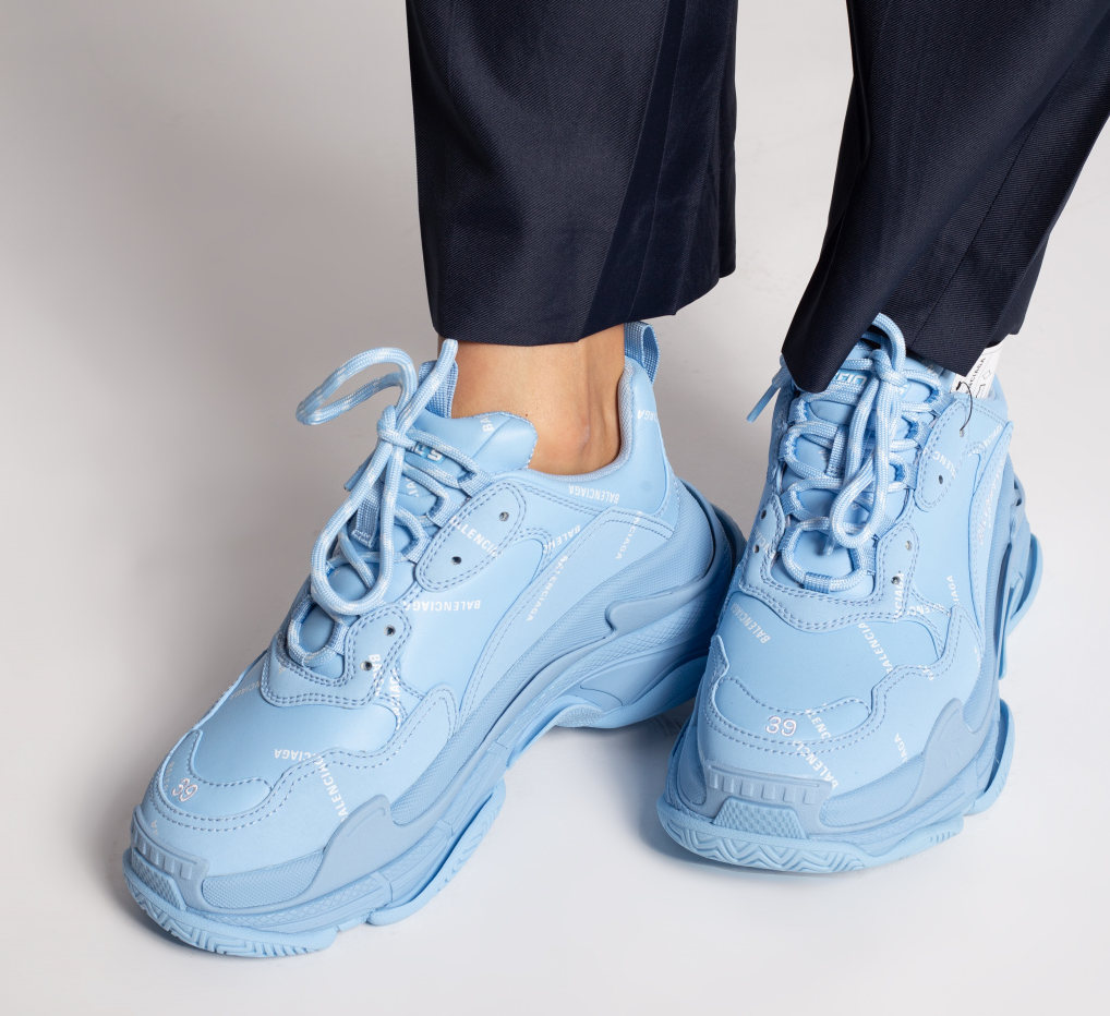Blue Balenciaga Sneakers for Men Lyst #25 Blue Balenciaga Sneakers for Men Lyst