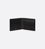  Ví Nam Dior Saddle Bifold 'Black Beige' 