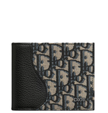  Ví Nam Dior Saddle Bifold 'Black Beige' 