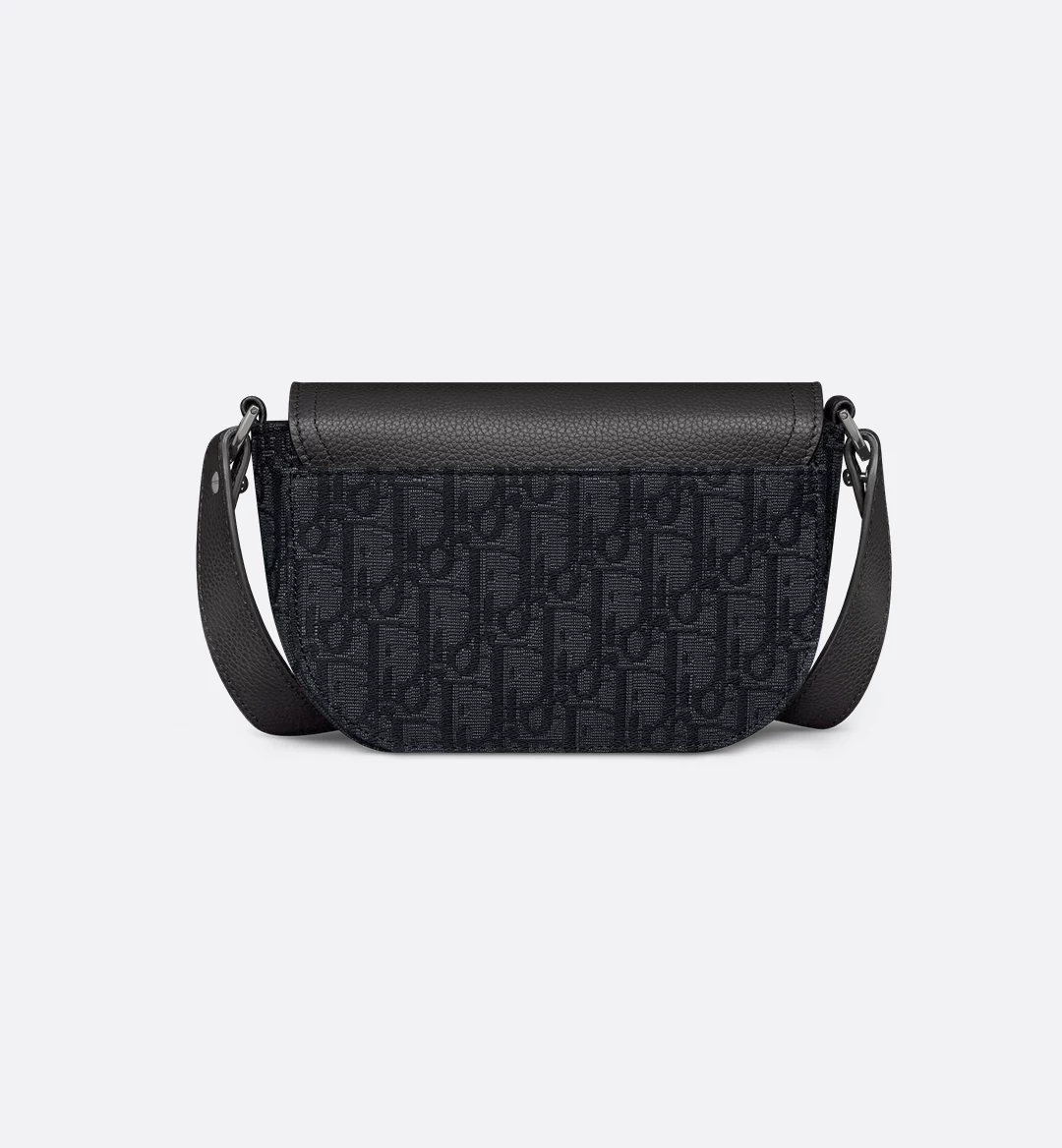  Túi Nam Dior Mini Saddle Messenger Flap 'Black' 