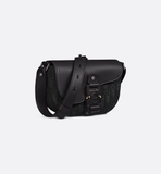  Túi Nam Dior Mini Saddle Messenger Flap 'Black' 