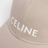  Mũ Celine Cotton Baseball Cap British 'Beige' 