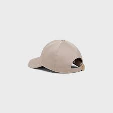  Mũ Celine Cotton Baseball Cap British 'Beige' 