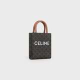  Túi Nữ Celine Mini Vertical Hippo Triomphe Canvas 'Tan' 