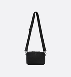  Túi Nam Dior CD Icon Zipped Pouch 'Black' 