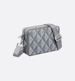  Túi Nam Dior Zipped Pouch Strap 'Grey' 