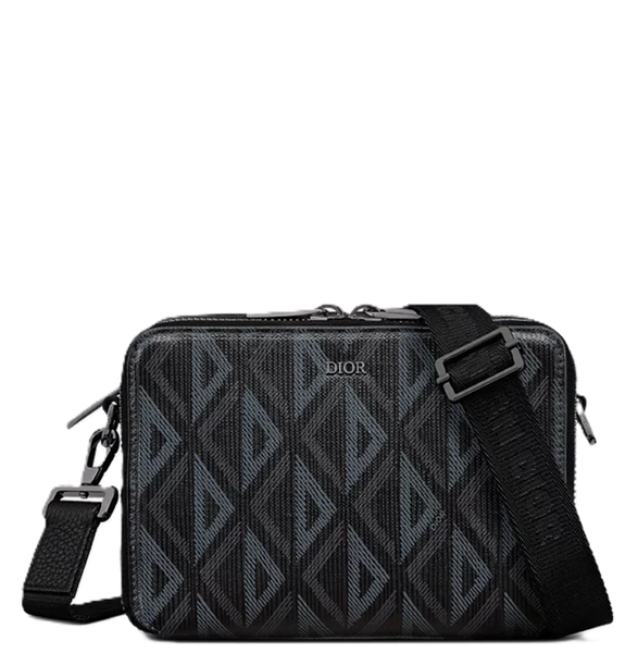  Túi Nam Dior Zipped Pouch Strap 'Black' 