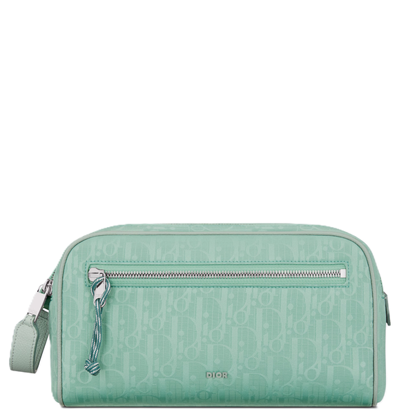  Túi Nam Christian Dior Toiletry Bag 'Light Green' 