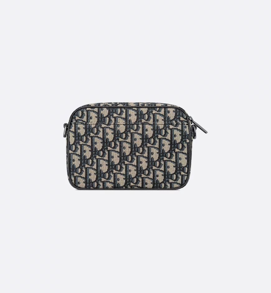  Túi Nam Dior Mini Safari Bag Strap 'Black Beige' 