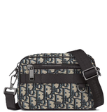  Túi Nam Dior Mini Safari Bag Strap 'Black Beige' 