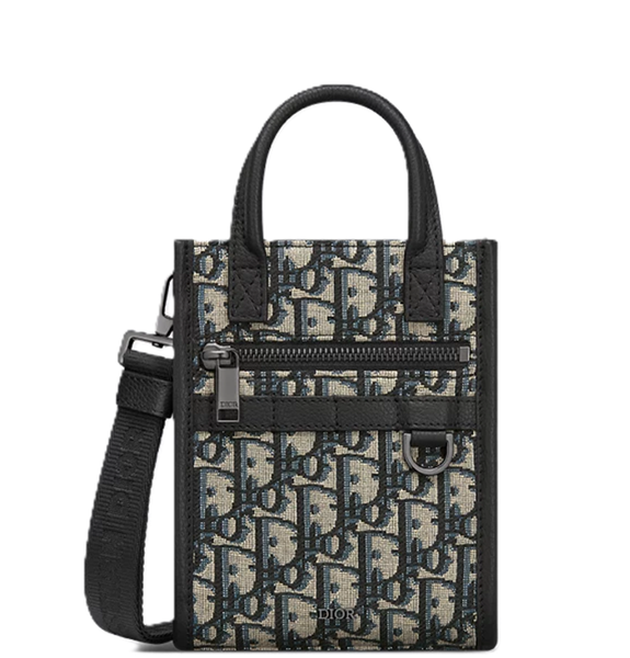  Túi Nam Dior Safari North-South Mini 'Multicolor' 