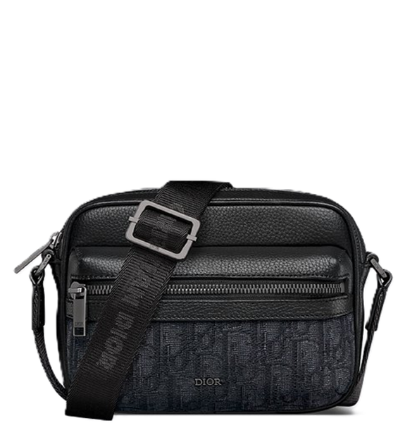  Túi Nam Dior Mini Rider 2.0 Zipped 'Black' 