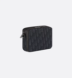  Túi Nam Dior Zipped Pouch Strap 'Black' 