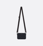  Túi Nam Dior Zipped Pouch Strap 'Black' 
