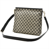  Túi Gucci Shoulder Bag GG Canvas Navy Blue 