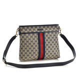  Túi Gucci Shoulder Bag GG Canvas Navy Blue 