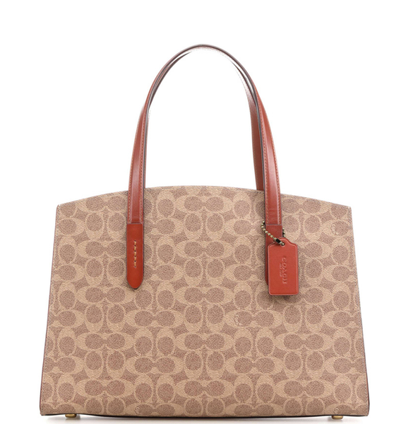  Túi Nữ Coach Charlie Carryall 35 Rust 'Brown' 