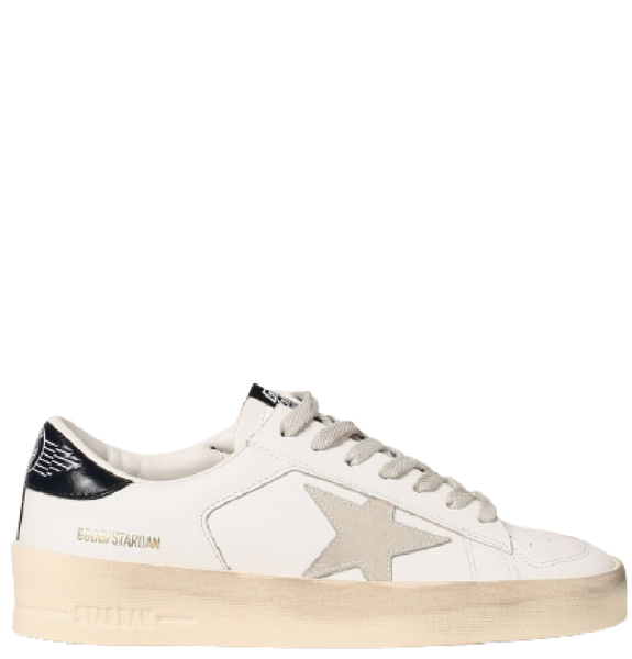  Giày Nữ Golden Goose Stardan Low-Top In Leather 'Black White' 