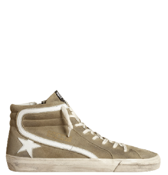  Giày Nam Golden Goose Slide 'Military Green' 