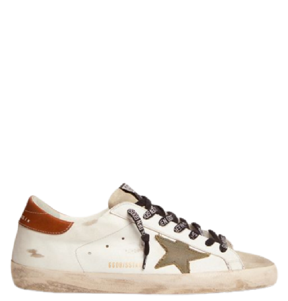  Giày Nam Golden Goose Super-Star LTD 'Tan Heel' 