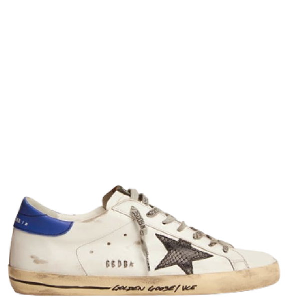  Giày Nam Golden Goose Super-Star 'Blue Heel' 