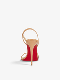  Giày Nữ Christian Louboutin Rosalie 100 Kid 'Nude' 