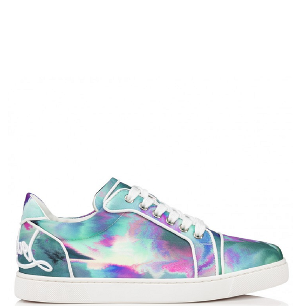  Giày Nữ Christian Louboutin Fun Viera Tie-dye Shell Low-top 'Multicolor' 