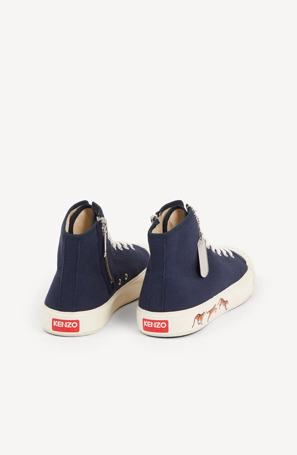  Giày Kenzo Nam Kenzoschool High-Top Trainers Midnight Blue 