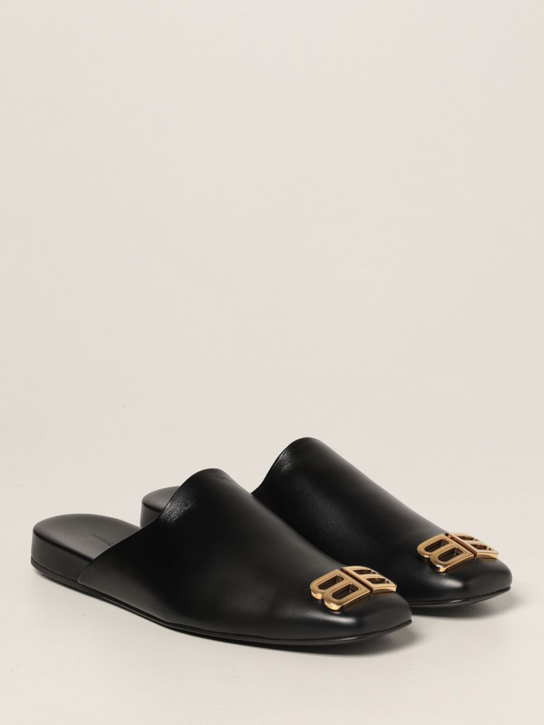  Giày Balenciaga Cozy Leather Mule 'Black' 
