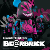  Mô hình Bearbrick × LOL Jinx 100% & 400% 
