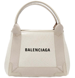  Túi Nữ Balenciaga Navy Cabas XS 'Beige' 