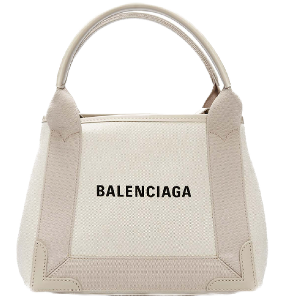  Túi Nữ Balenciaga Navy Cabas XS 'Beige' 
