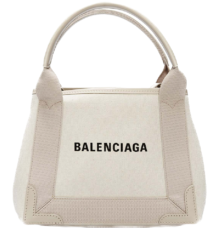  Túi Nữ Balenciaga Navy Cabas XS 'Beige' 