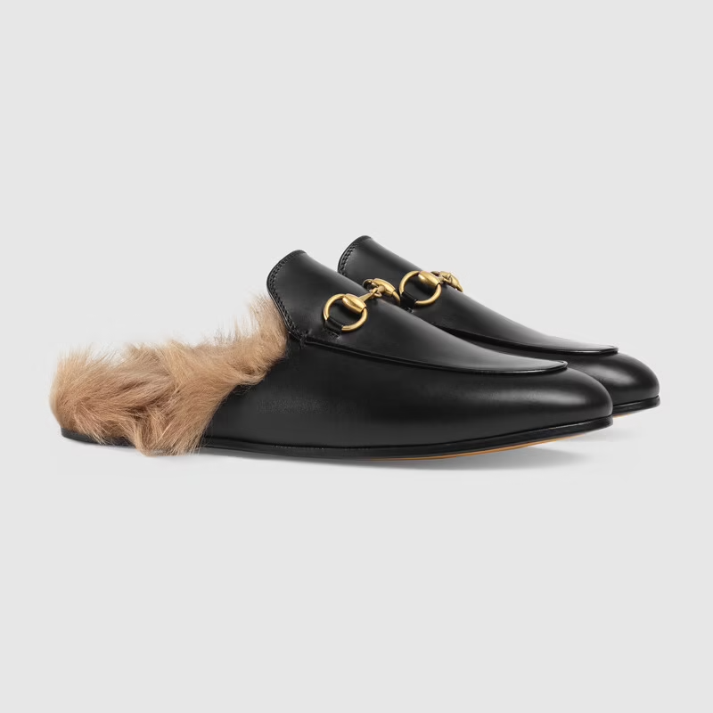  Giày Nữ Gucci 2015 Re Edition Princetown 'Black' 