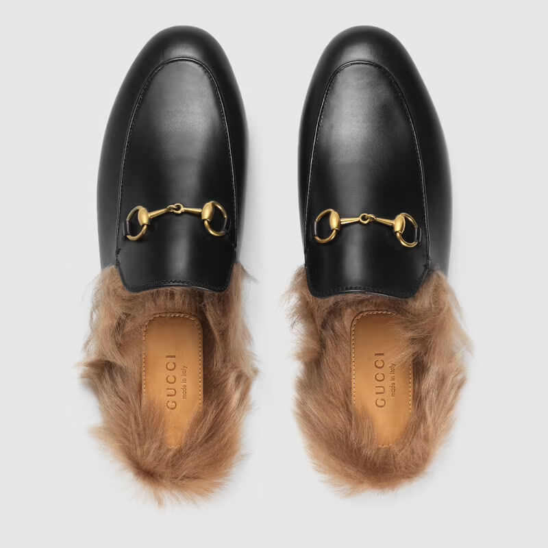  Giày Nữ Gucci 2015 Re Edition Princetown 'Black' 