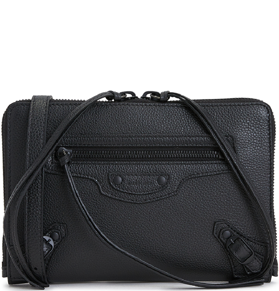  Túi Nam Balenciaga Neo Classic Shoulder Pouch Small 'Black' 