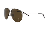  Kính Saint Laurent Aviator Sunglasses 'Brown' 