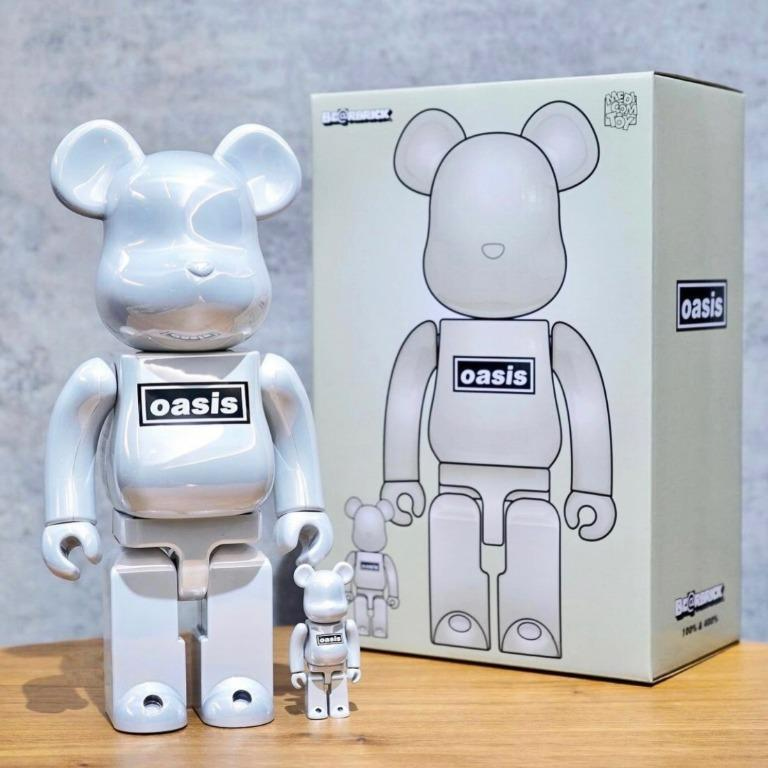 OASIS × BE@RBRICK 1000％WHITE CHROME BE@RBRICK x OASIS 1000% Pearl