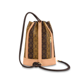  Túi Nam Louis Vuitton Randonnee Messenger Monogram Stripes 'Brown Canvas' 