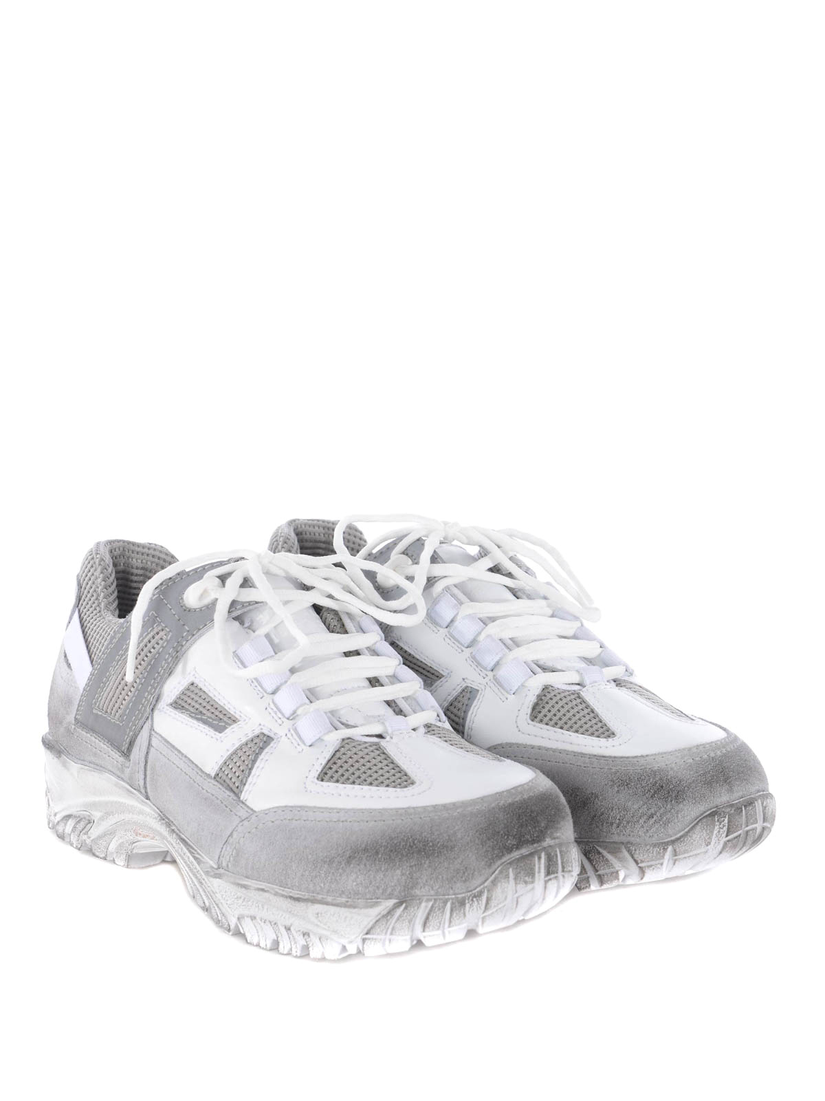 Gi y Nam Maison Margiela Security Dirty Treatment Sneakers White