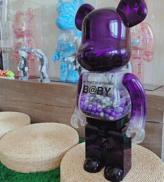 Mô Hình Bearbrick Macau 2020 WF Fashion My First B@by Purple – LUXITY