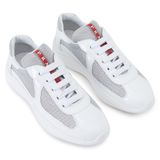  Giày Sneaker Nữ Prada America's Cup 'White' 