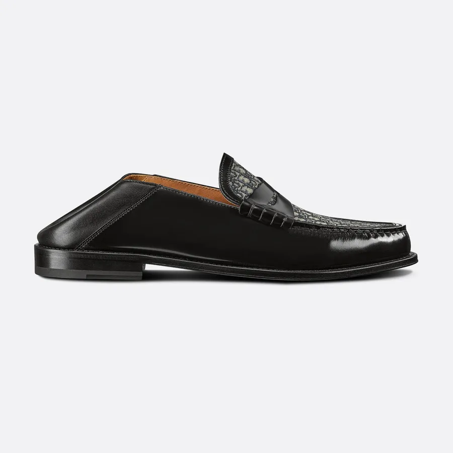  Giày Nam Dior Loafer Smooth Calfskin 'Black' 