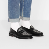 Giày Nam Dior Loafer Smooth Calfskin 'Black' 